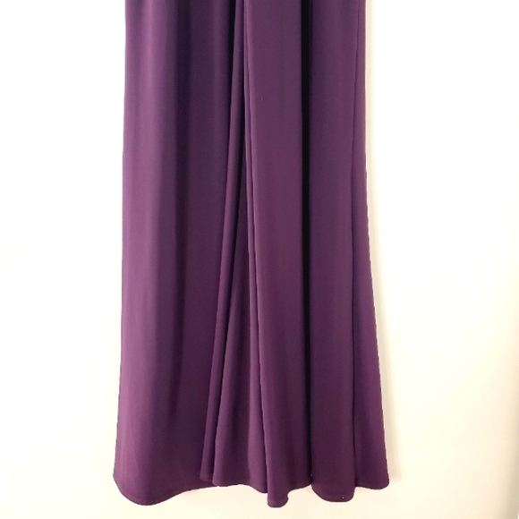 Morgan & CO ILLUSION PANEL CUTOUT A-LINE DRESS - Picture 11 of 12